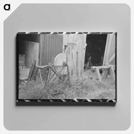 アートパネル-Drill Pipe Nipple, Kilgore, Texas
 - ラッセル リー Canvas.