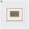 アートポストカード-Woman with Basket
 - エドワード マイブリッジ Postcard.
