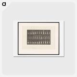 アートポストカード-Woman with Basket
 - エドワード マイブリッジ Postcard.