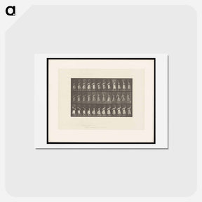 アートポストカード-Woman with Basket
 - エドワード マイブリッジ Postcard.