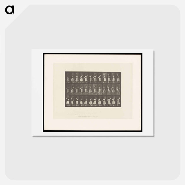 アートポストカード-Woman with Basket
 - エドワード マイブリッジ Postcard.