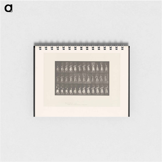 アートメモ帳-Woman with Basket
 - エドワード マイブリッジ Memo.