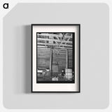 Stoves in former country church now used as residence - ドロテア ラング Poster.