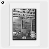 Stoves in former country church now used as residence - ドロテア ラング Poster.