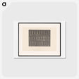 アートポストカード-Man with Rock
 - エドワード マイブリッジ Postcard.