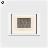 アートポストカード-Man with Rock
 - エドワード マイブリッジ Postcard.