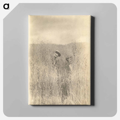 アートパネル-People in Wheat
 - セントルイス美術館 Canvas.