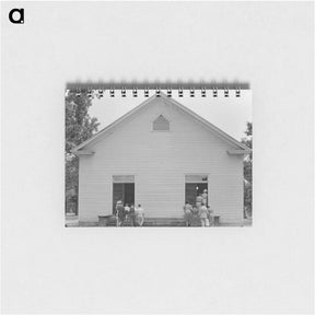 アートメモ帳-Untitled photo, possibly related to: Congregation entering church. Wheeley's Church. Person County, North Carolina - ドロテア ラング Memo.