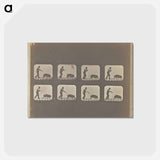 アートポストカード-Trotting
 - エドワード マイブリッジ Postcard.
