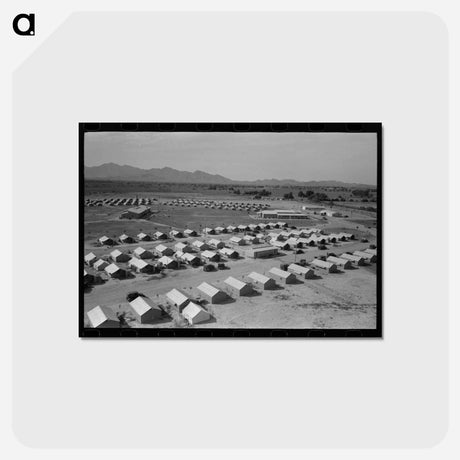 アートポストカード-Agua Fria Water Tower View
 - ラッセル リー Postcard.