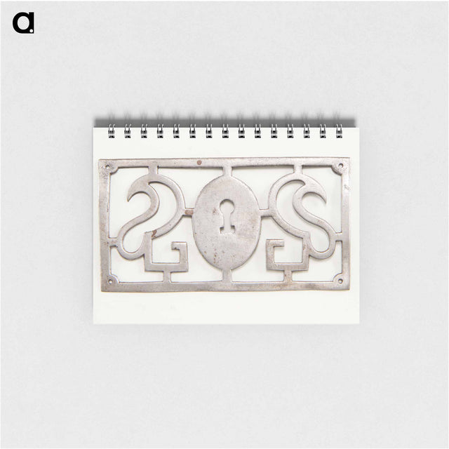 アートメモ帳-Keyhole Escutcheon
 - バーンズ・コレクション Memo.