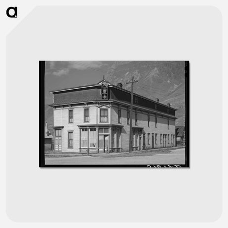 アートポストカード-Silverton Rooming House
 - ラッセル リー Postcard.