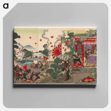 アートパネル-The Fall of Jiuliancheng
 - セントルイス美術館 Canvas.