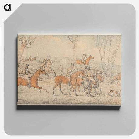 アートパネル-Foxhunting: The Start
 - イェール大学アートギャラリー Canvas.
