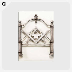 アートポストカード-Masonic Emblem
 - バーンズ・コレクション Postcard.