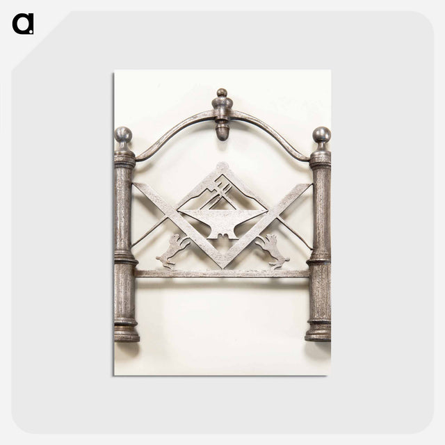 アートポストカード-Masonic Emblem
 - バーンズ・コレクション Postcard.