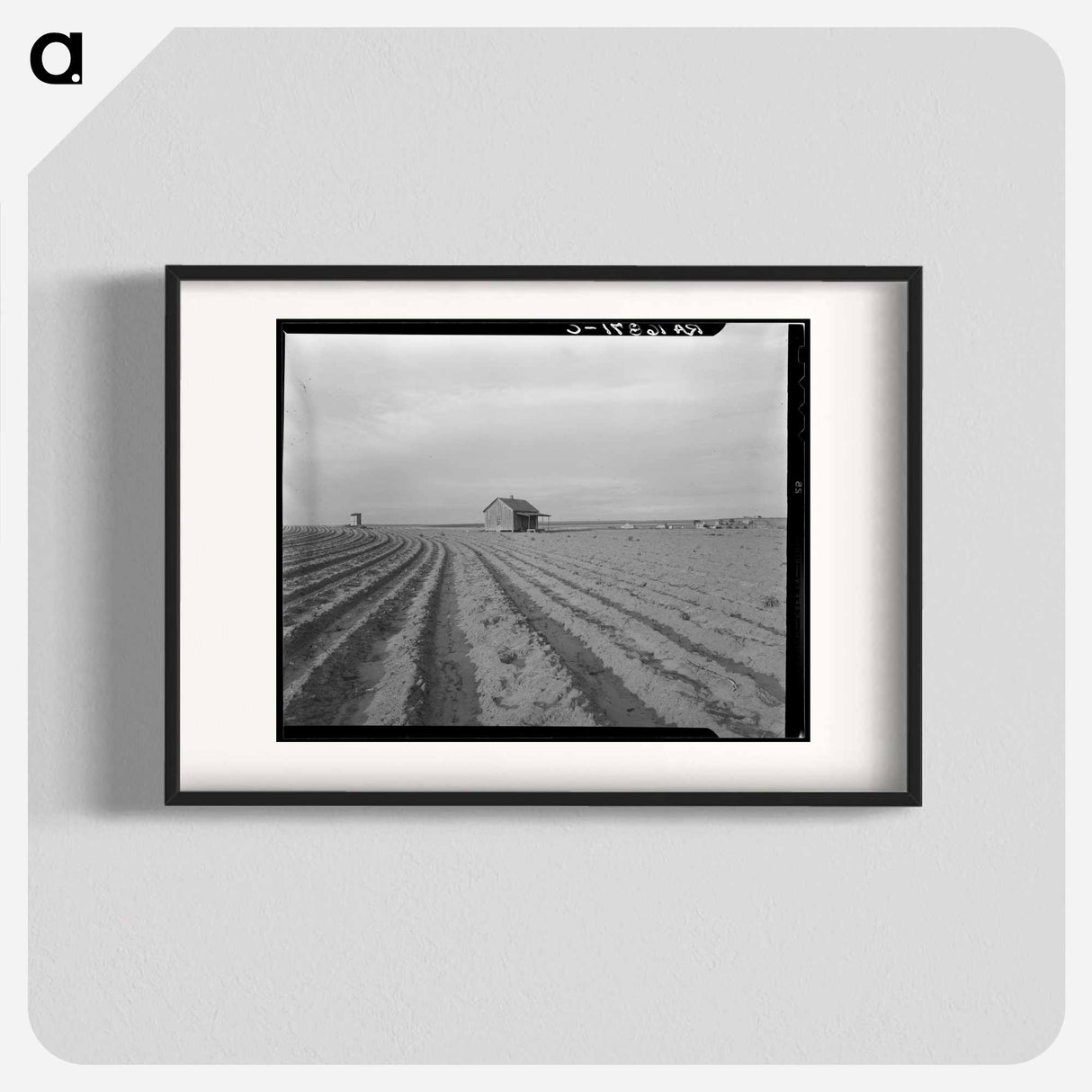 Abandoned tenant house - Dorothea Lange Poster.