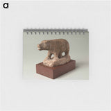 アートメモ帳-Hippopotamus Statuette
 - バーンズ・コレクション Memo.