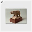 アートポストカード-Hippopotamus Statuette
 - バーンズ・コレクション Postcard.