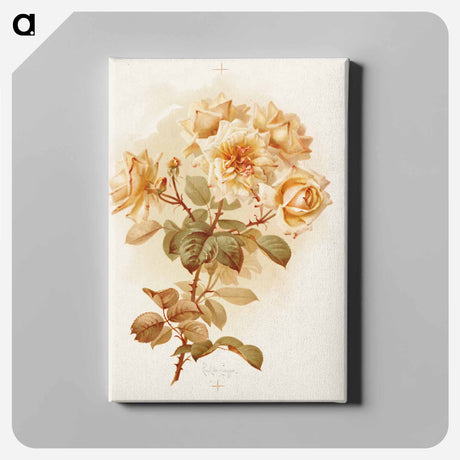 アートパネル-Yellow Roses
 - ボストン公共図書館 Canvas.