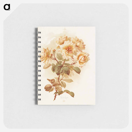 アートメモ帳-Yellow Roses
 - ボストン公共図書館 Memo.