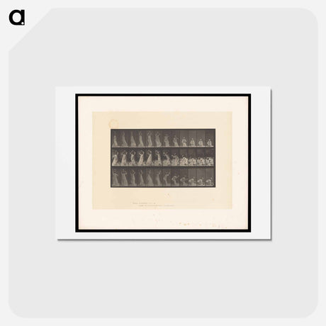 アートポストカード-Woman with Pot
 - エドワード マイブリッジ Postcard.