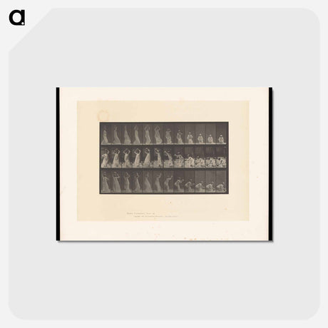 アートポストカード-Woman with Pot
 - エドワード マイブリッジ Postcard.