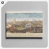 アートパネル-The Attack of Two Bastions, the Breaches being Made by the Miner
 - イェール大学アートギャラリー Canvas.
