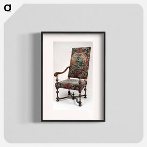 アートポスター-Upholstered Armchair
 - バーンズ・コレクション Poster.
