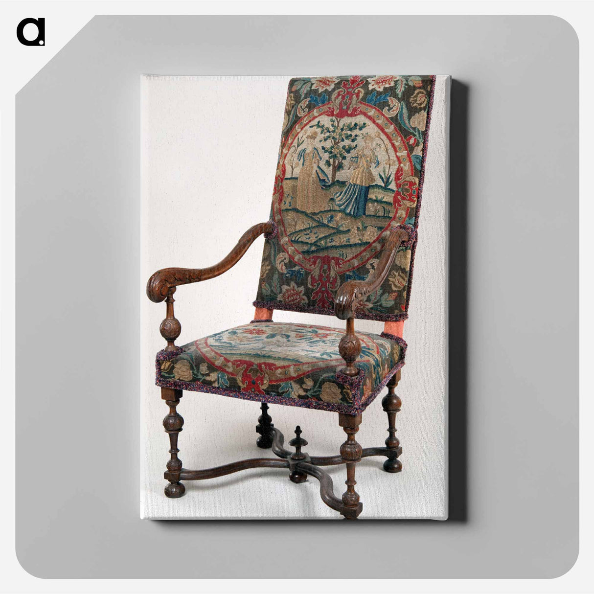 アートパネル-Upholstered Armchair
 - バーンズ・コレクション Canvas.