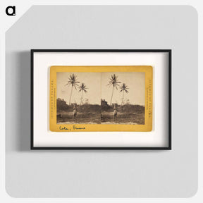 アートポスター-Road along the Beach
 - エドワード マイブリッジ Poster.