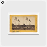 アートポストカード-Road along the Beach
 - エドワード マイブリッジ Postcard.