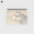 アートメモ帳-Head and Shoulders of a Collie Dog, Wearing a Leash or Tether, Sketchy Sheep in Background
 - イェール大学アートギャラリー Memo.