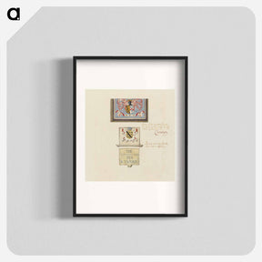 アートポスター-A Volume of Drawings and Prints
 - イェール大学アートギャラリー Poster.