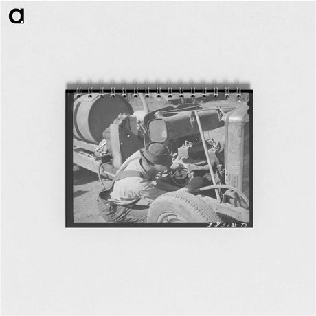 アートメモ帳-Klamath Falls Residential Section
 - ラッセル リー Memo.