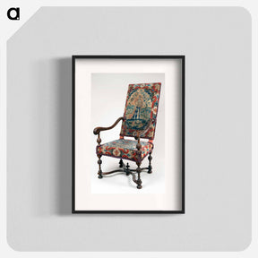 アートポスター-Upholstered Armchair
 - バーンズ・コレクション Poster.