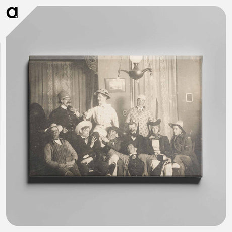 アートパネル-Costumed Gathering
 - セントルイス美術館 Canvas.