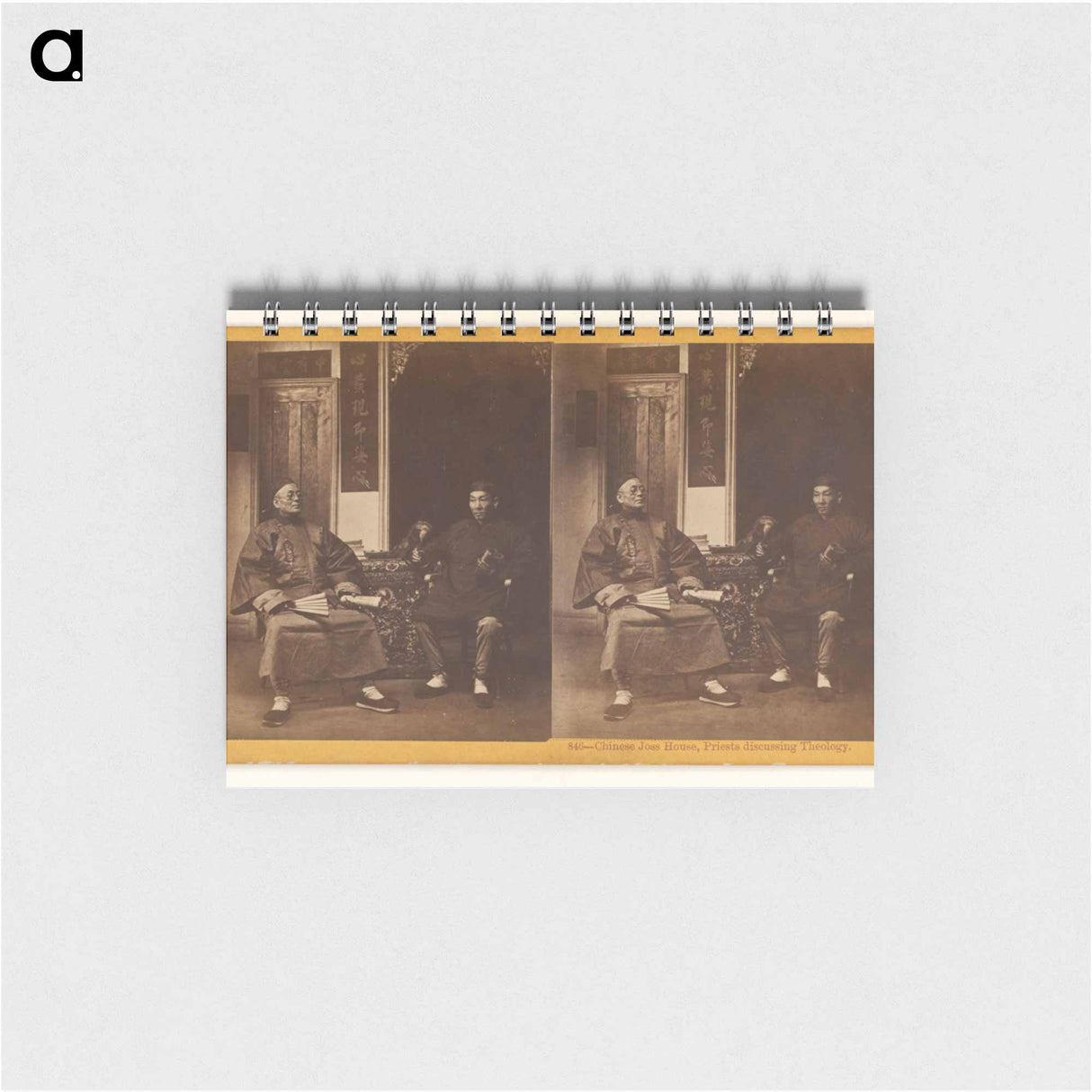 アートメモ帳-Chinese Joss House
 - エドワード マイブリッジ Memo.
