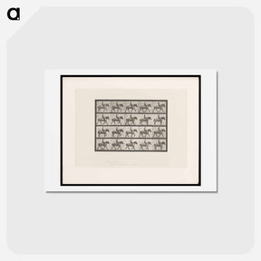 アートポストカード-Bareback Rider
 - エドワード マイブリッジ Postcard.