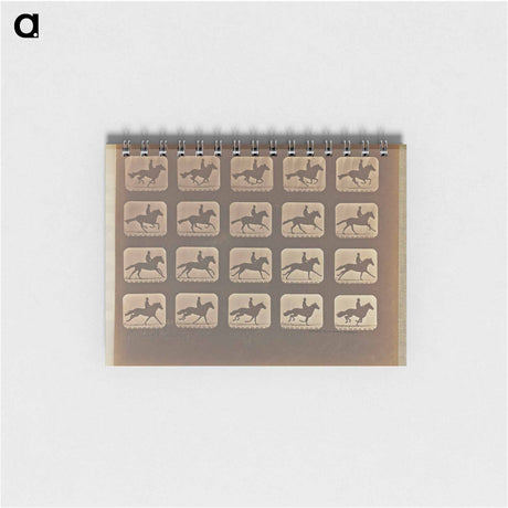 アートメモ帳-Running (Galloping)
 - エドワード マイブリッジ Memo.