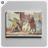 アートパネル-Pizzaro a 'New' Play or the Drury Lane Masquerade
 - イェール大学アートギャラリー Canvas.