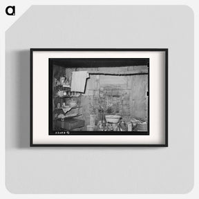 アートポスター-Kitchen of Tenant Farmer
 - ラッセル リー Poster.