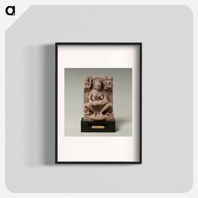 アートポスター-Seated Female Deity
 - バーンズ・コレクション Poster.