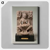 アートパネル-Seated Female Deity
 - バーンズ・コレクション Canvas.