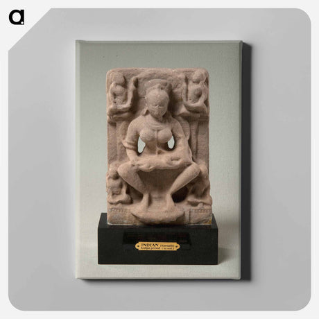アートパネル-Seated Female Deity
 - バーンズ・コレクション Canvas.