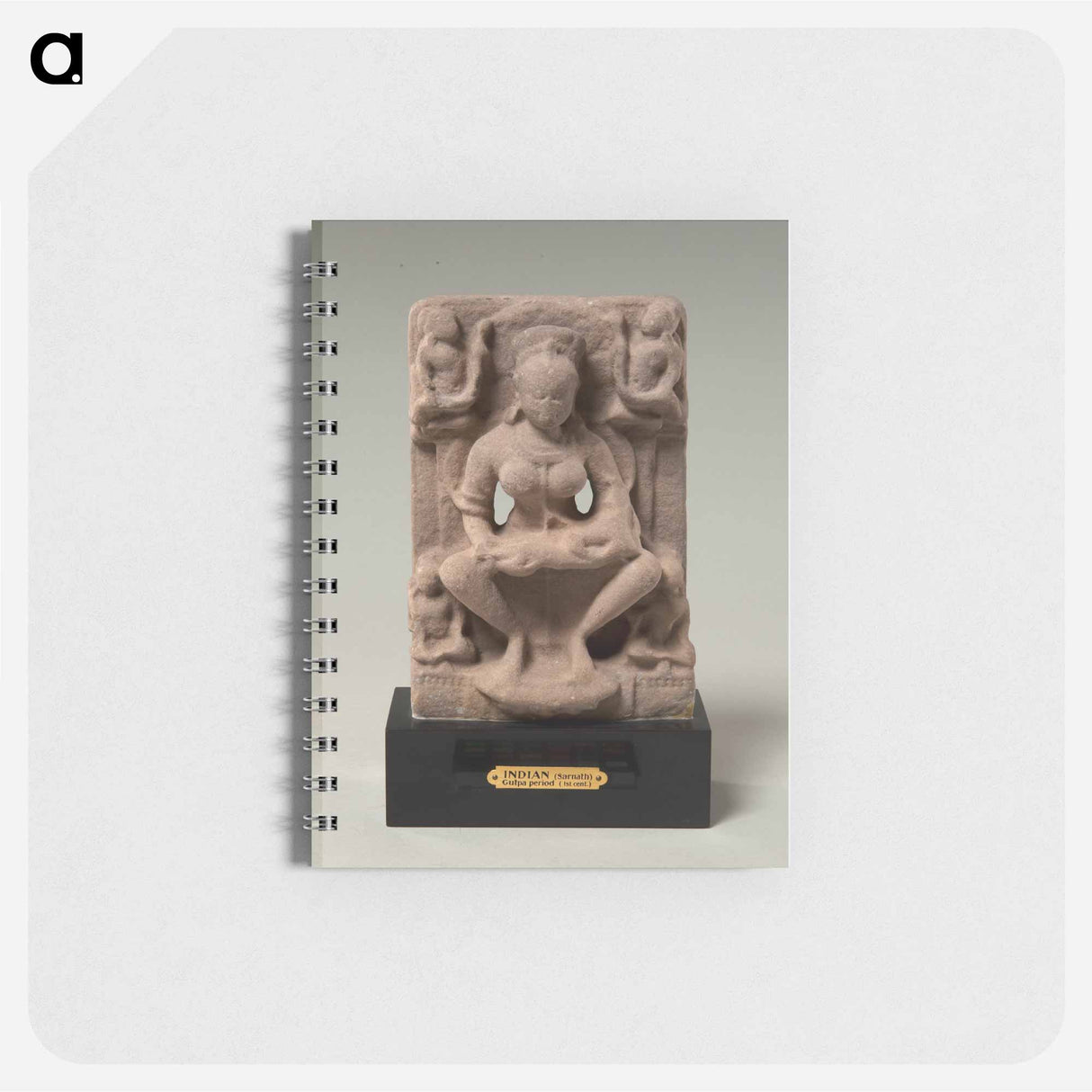 アートメモ帳-Seated Female Deity
 - バーンズ・コレクション Memo.