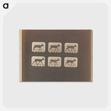 アートポストカード-Trotting
 - エドワード マイブリッジ Postcard.