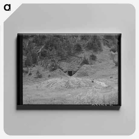 アートパネル-Continental Divide Boundary
 - ラッセル リー Canvas.