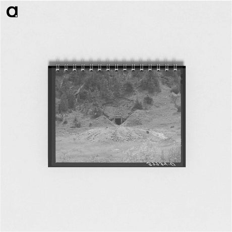 アートメモ帳-Continental Divide Boundary
 - ラッセル リー Memo.