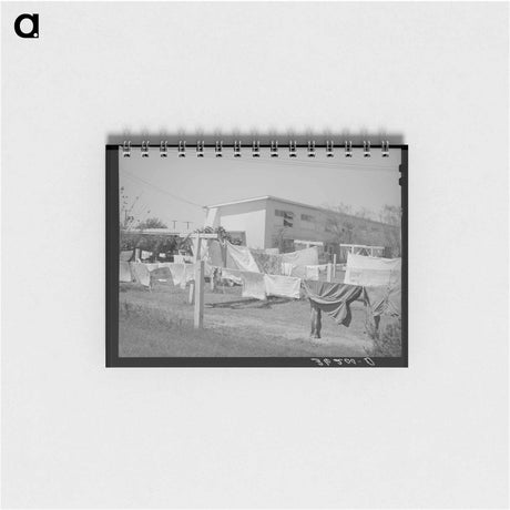 アートメモ帳-Cotton Gin Yard
 - ラッセル リー Memo.